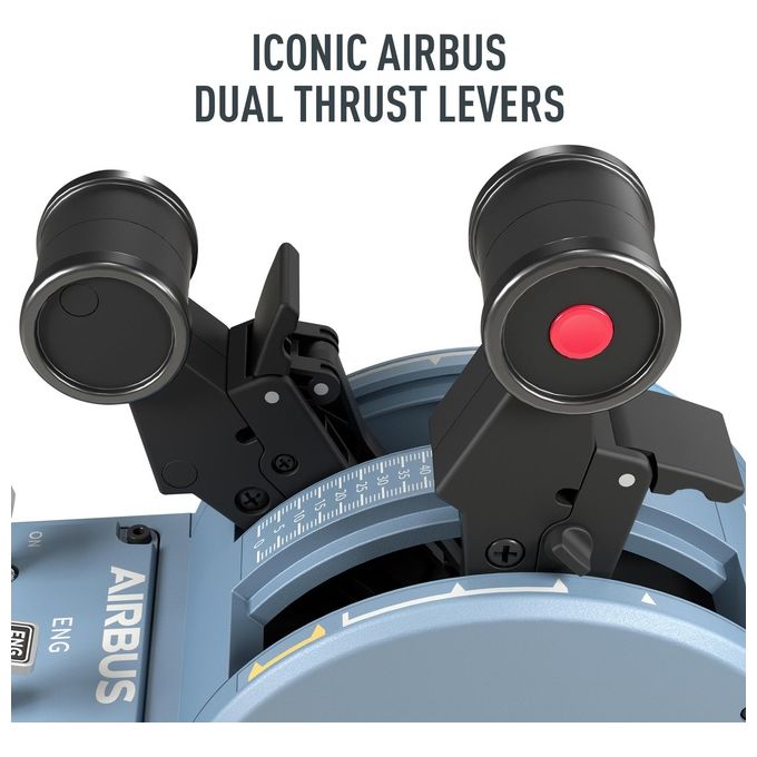 Thrustmaster Tca Quadrant Airbus Edition Nero-Blu Simulazione di Volo Pc