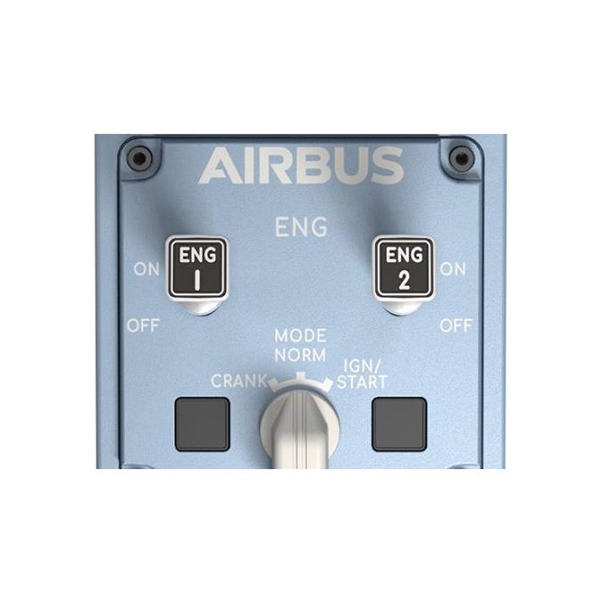 Thrustmaster Tca Quadrant Airbus Edition Nero-Blu Simulazione di Volo Pc