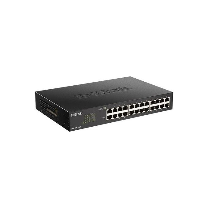 D-Link DGS-1100-24V2 Switch di Rete Gestito Gigabit Ethernet 10-100-1000 Nero 1U