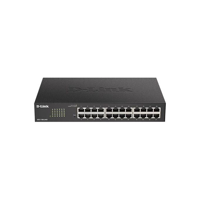 D-Link DGS-1100-24V2 Switch di Rete Gestito Gigabit Ethernet 10-100-1000 Nero 1U