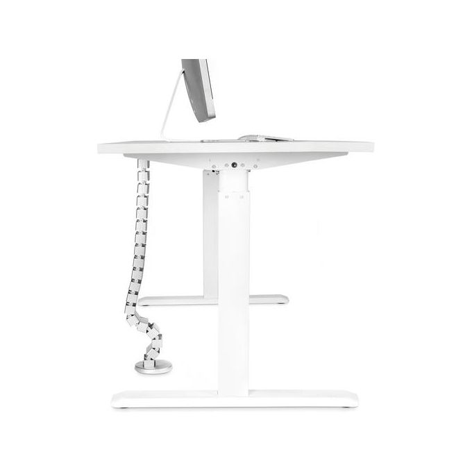 Digitus Passacavo Flessibile Lunghezza Adattabile 130x67x35cm Bianco
