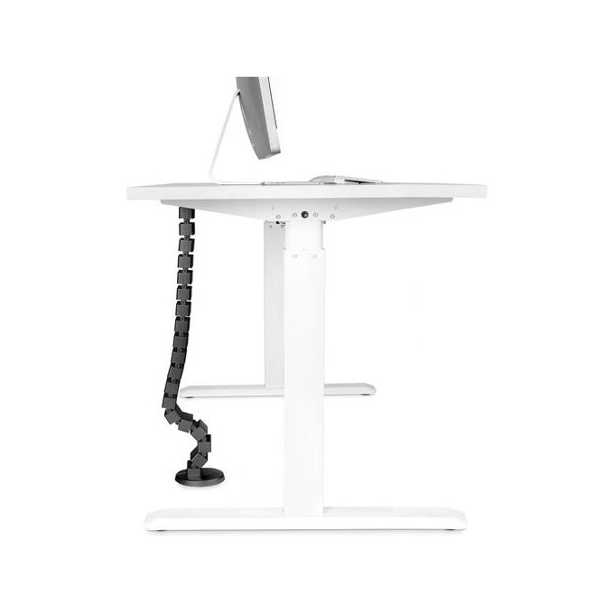 Digitus Passacavo Flessibile Lunghezza Adattabile 130x67x35xm Nero