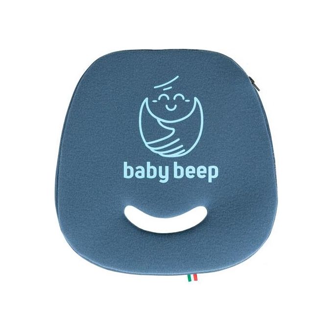 Baby Beep Cuscino Bluetooth Anti Abbandono Universale per Seggiolini Auto Grigio Antracite