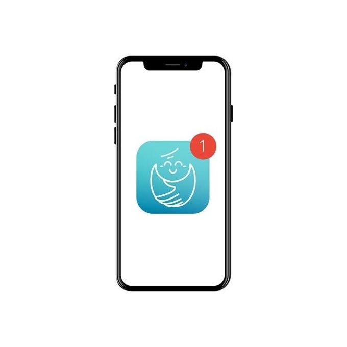 Baby Beep Cuscino Bluetooth Anti Abbandono Universale per Seggiolini Auto Azzurro Mare
