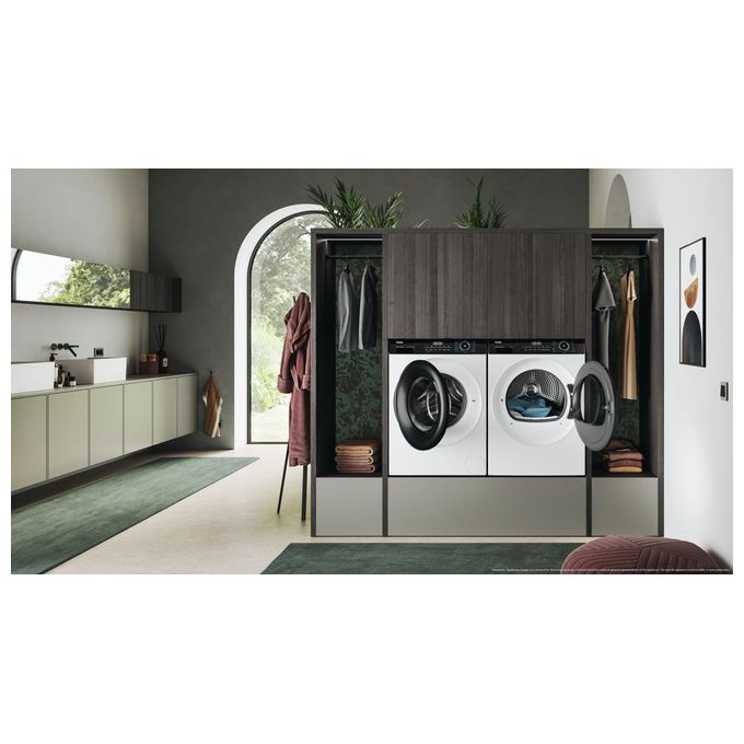 Haier I-Pro Series 3 HD90-A2939 Asciugatrice Libera Installazione Caricamento Frontale 9Kg Classe Energetica A Bianco