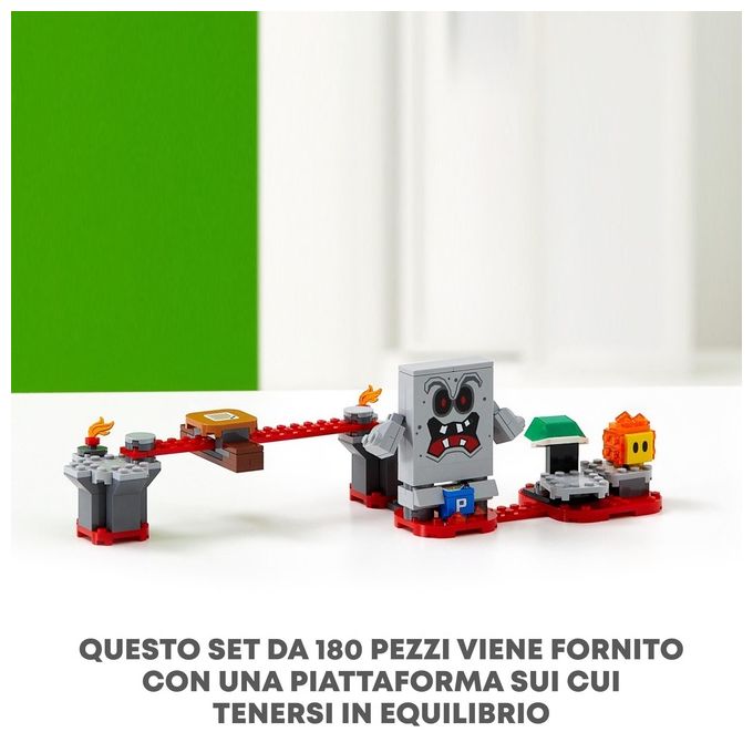 LEGO Super Mario Guai con la Lava di Womp Pack di Espansione