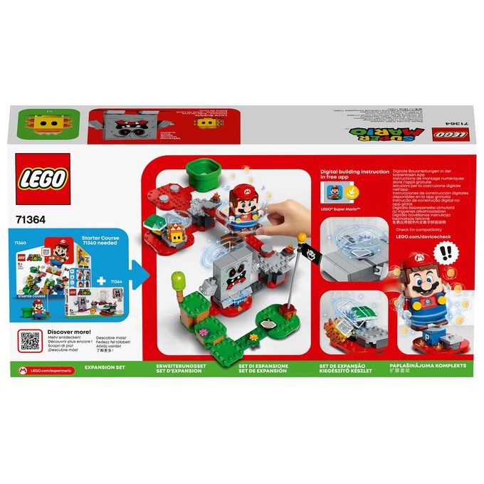 LEGO Super Mario Guai con la Lava di Womp Pack di Espansione