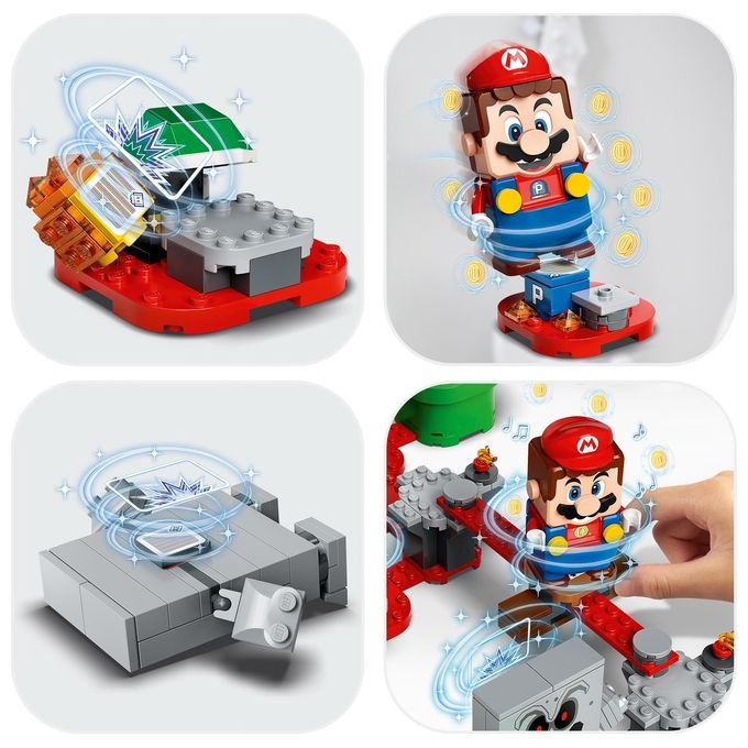 LEGO Super Mario Guai con la Lava di Womp Pack di Espansione