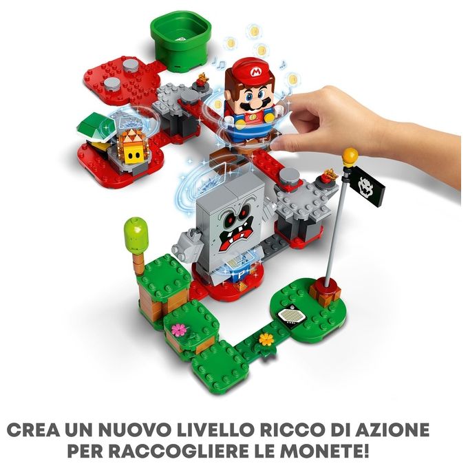 LEGO Super Mario Guai con la Lava di Womp Pack di Espansione