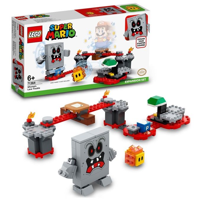 LEGO Super Mario Guai con la Lava di Womp Pack di Espansione