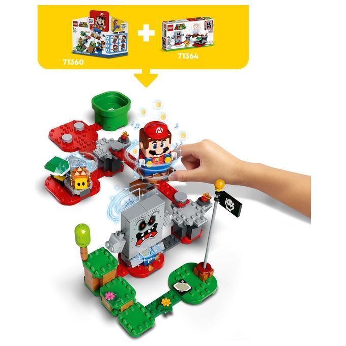 LEGO Super Mario Guai con la Lava di Womp Pack di Espansione