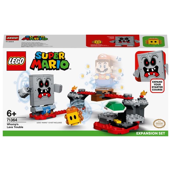 LEGO Super Mario Guai con la Lava di Womp Pack di Espansione