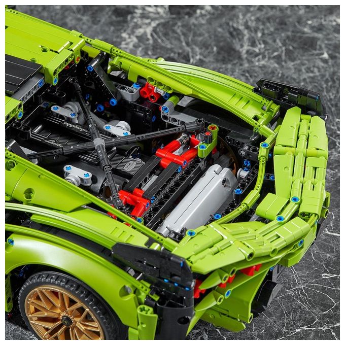 LEGO Technic 42115 Lamborghini Sián FKP 37, Set con Auto Sportiva, Modellino di Macchina da Costruire per Adulti, Idea Regalo