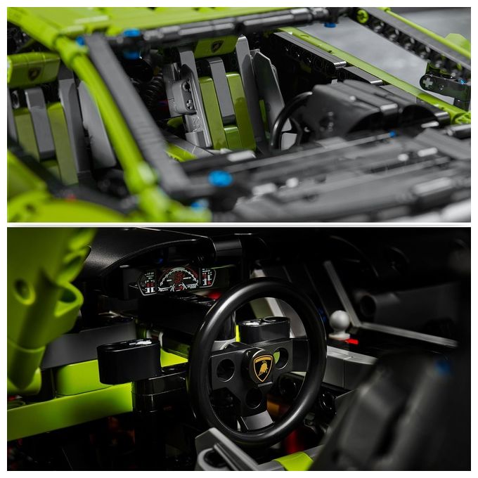 LEGO Technic 42115 Lamborghini Sián FKP 37, Set con Auto Sportiva, Modellino di Macchina da Costruire per Adulti, Idea Regalo