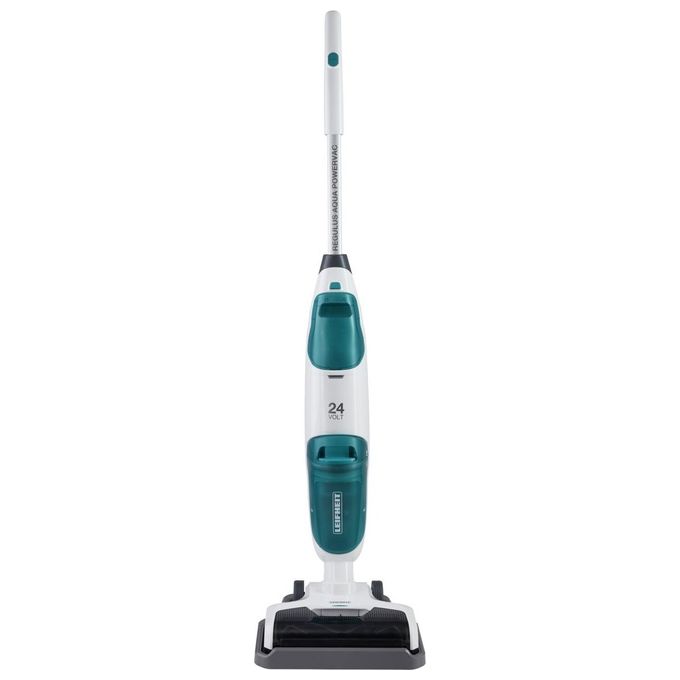 Leifheit Regulus Aqua Powervac Lavasciuga Pavimenti Wireless Sistema Intelligente Tank Control Autonomia 22 minuti Bianco 11914