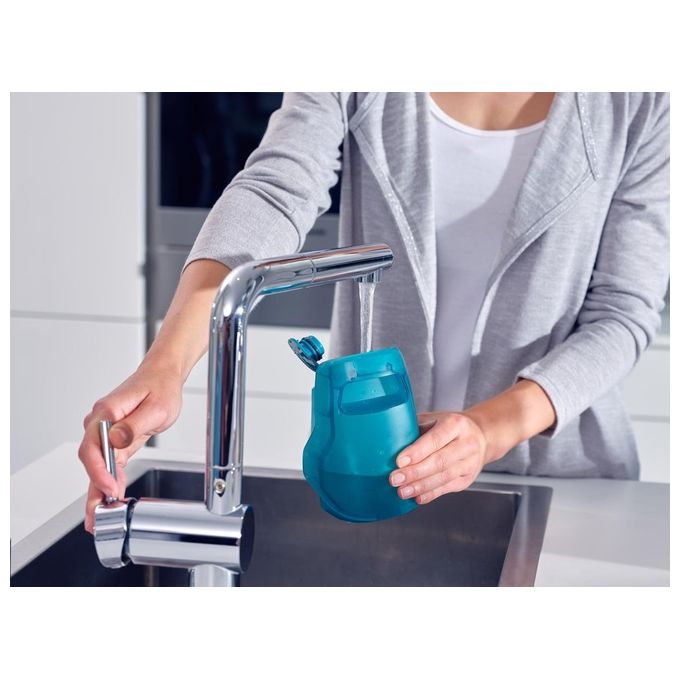 Leifheit Regulus Aqua Powervac Lavasciuga Pavimenti Wireless Sistema Intelligente Tank Control Autonomia 22 minuti Bianco 11914