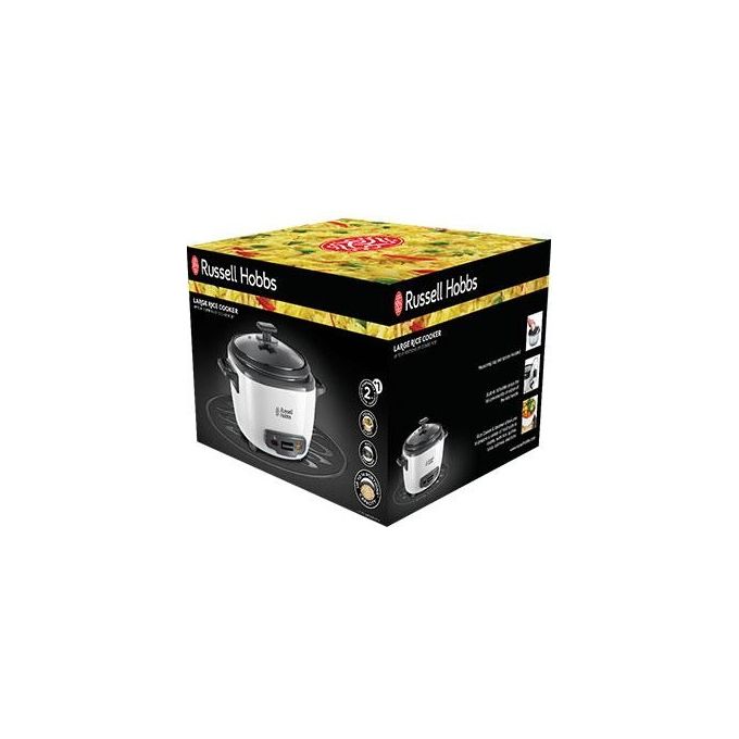 Russel Hobbs Cuociriso Grande Nero-Bianco 500W