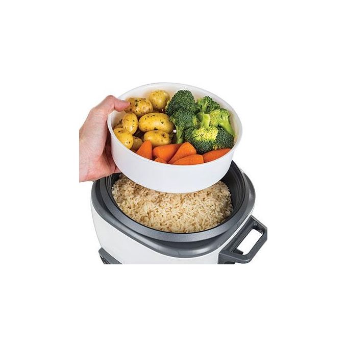 Russel Hobbs Cuociriso Grande Nero-Bianco 500W