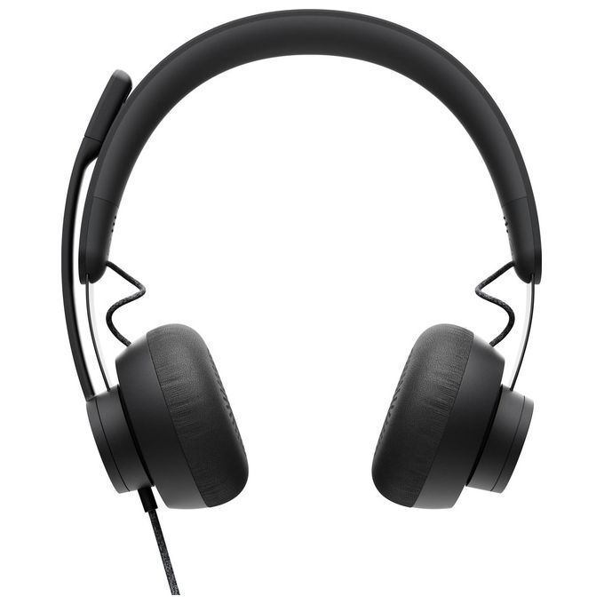 Logitech Zone Wired UC Cuffia Padiglione auricolare Usb Tipo-C  Nero