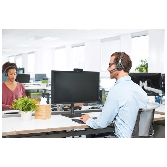 Logitech Zone Wired UC Cuffia Padiglione auricolare Usb Tipo-C  Nero