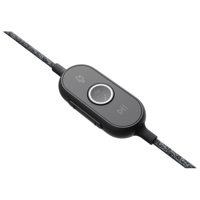 Logitech Zone Wired Teams Cuffia Padiglione Auricolare Usb Tipo-C Nero