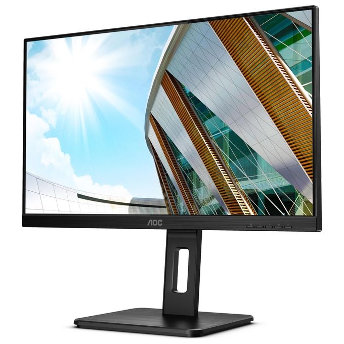 AOC Monitor 23.8'' LED IPS Q24P2Q 2560 x1440 QHD Tempo di risposta 4 ms