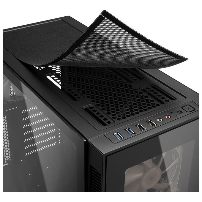 Sharkoon TG5 PRO RGB Pc Case Atx 2xUsb 3.0 2xUsb 2.0 7 Slots