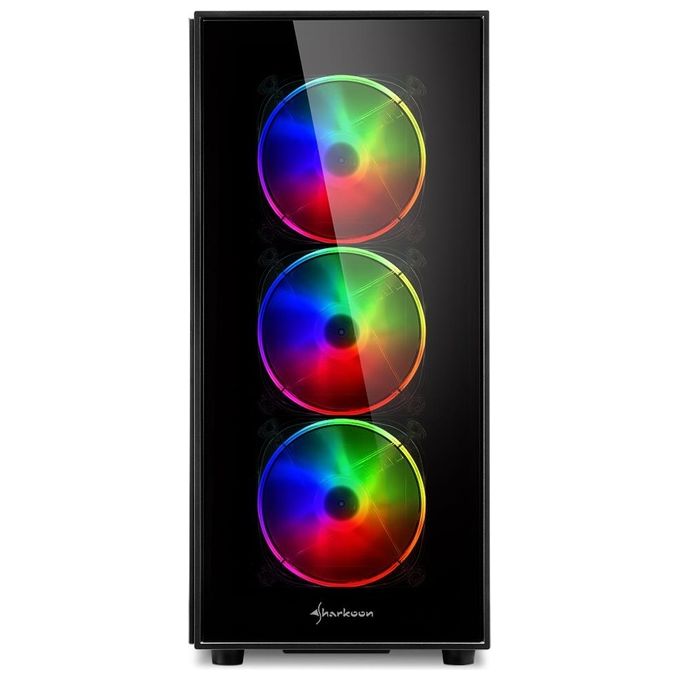 Sharkoon TG5 PRO RGB Pc Case Atx 2xUsb 3.0 2xUsb 2.0 7 Slots