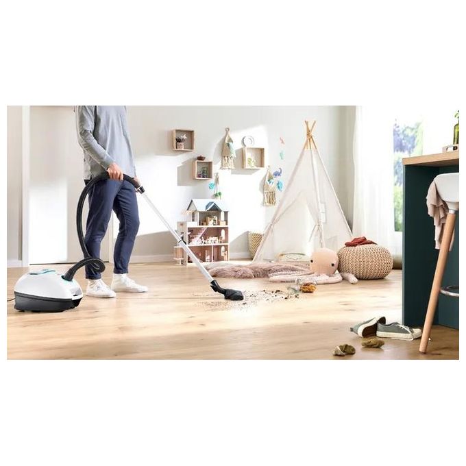 Bosch Serie 4 Aspirapolvere con Sacco ProHygienic Bianco