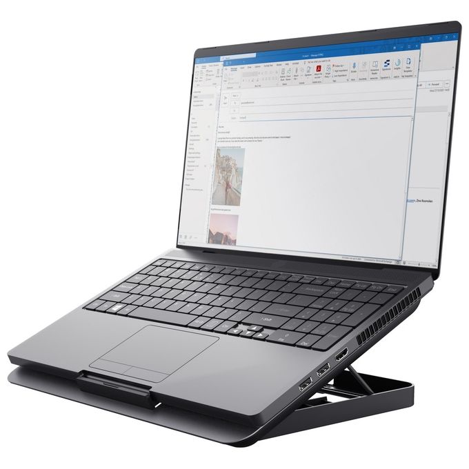 Trust Exto Supporto per Computer Portatile Grigio