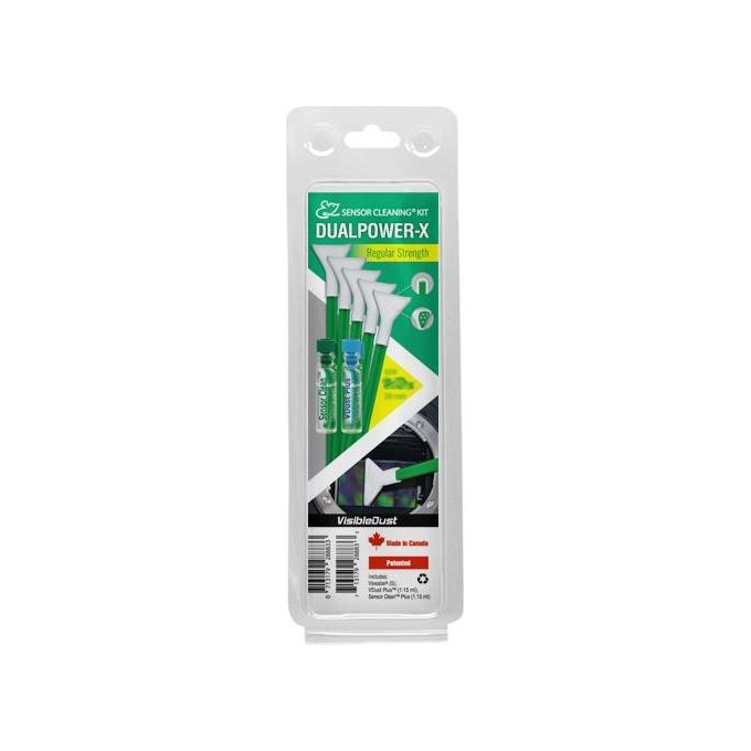 Visible Dust DUALPOWER-X 1.0x Regular Strength MDX100 Pulizia Lente Verde