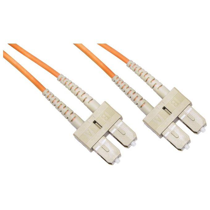 Link cavo fibra ottica sc a sc multimode duplex om2 50-125 mt.5
