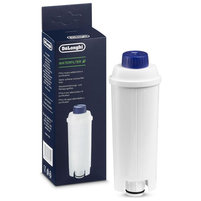 De’Longhi DLSC002 – Filtro Acqua Purificatore e Addolcitore – Compatibile con Macchine da Caffe' ECAM, ETAM, ESAM, Magnifica, Eletta, Dinamica, BCO