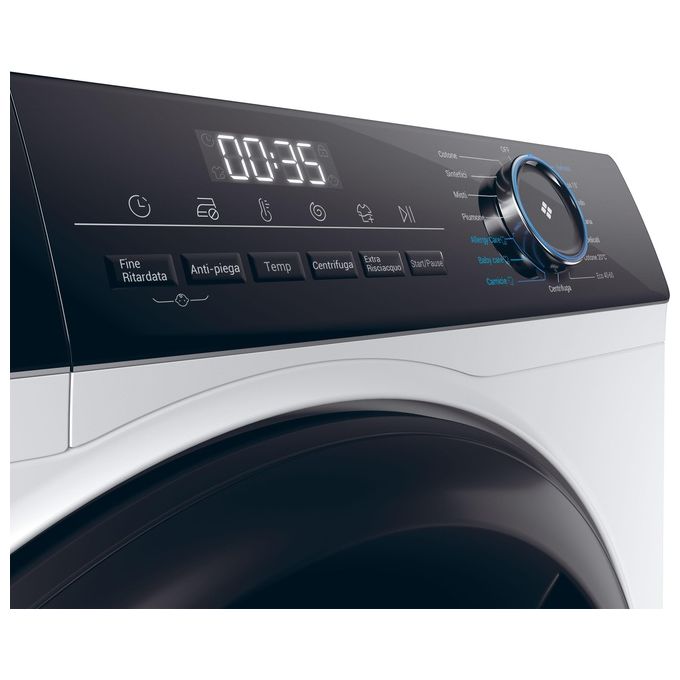 Haier I-Pro Series 3 HW100-B14939 – Lavatrice Libera Installazione 10 kg, Classe A, Centrifuga 1400 giri-min, (85 × 60 × 55 cm), Bianco