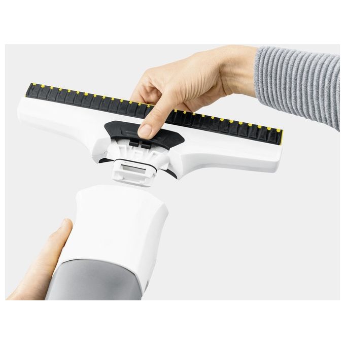Karcher WV 6 Plus Pulitore di Finestra Elettrico 0.15 Litri Argento-Bianco