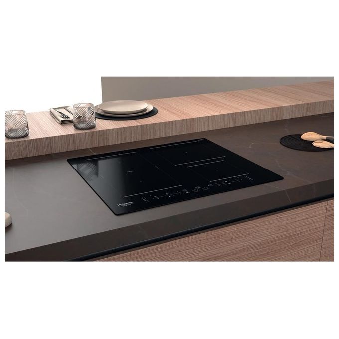 Hotpoint HB 3160C NE Piano Cottura ad Induzione 4 Zone 59 cm Nero