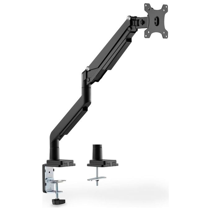 Digitus Supporto a Incastro con Molla a Gas per Monitor 17''-32'' 9Kg Max Nero