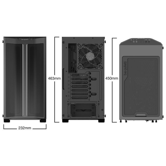 Be Quiet! Pure Base 500DX Mid Tower ATX Desktop Nero