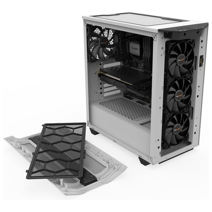 Be Quiet! Pure Base 500dx Desktop Bianco