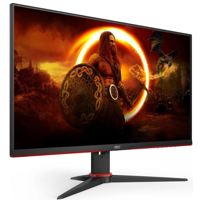 AOC Monitor 23.8'' LED IPS Gaming G2 24G2ZE - BK 1920x1080 Full HD Tempo di Risposta 0.5 ms Frequenza di Aggiornamento 240 (Hz)