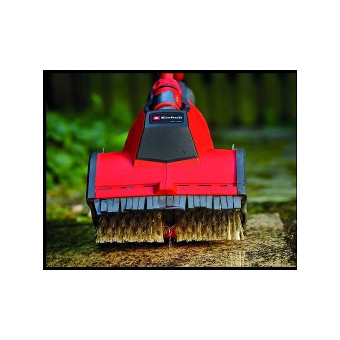 Einhell 3424122 Spazzola per Superfici ULTRA Acciaio per Pietre Porose e Ruvide 115 mm Larghezza 195 mm colore Nero Marrone