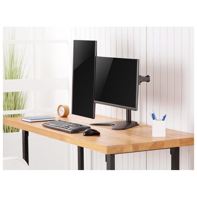 Conceptronic 17-32 Economy Dual Monitor TableTop