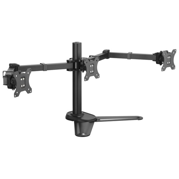 Conceptronic Staffa per Monitor da 17'' a 27'' Triple Stand