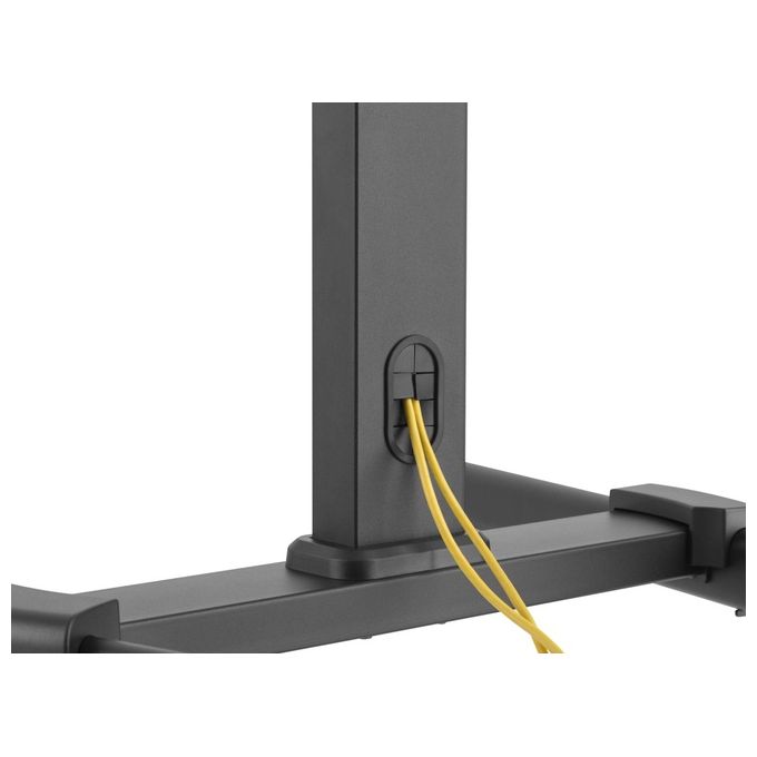 Conceptronic Carrello e Supporto Multimediale per Display 32''-55'' Nero