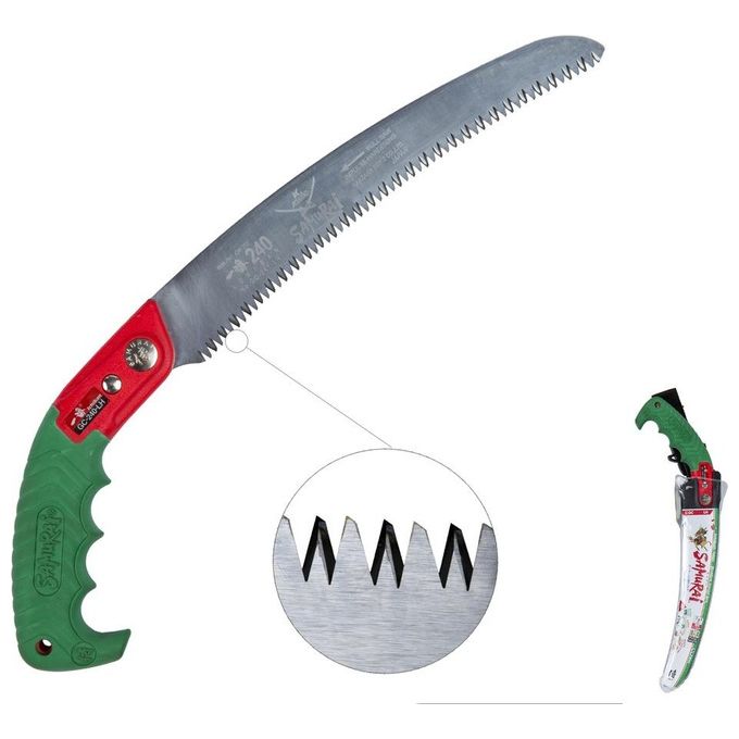 Segacci Samurai Lama Curva Con Fondina Gc Lh
