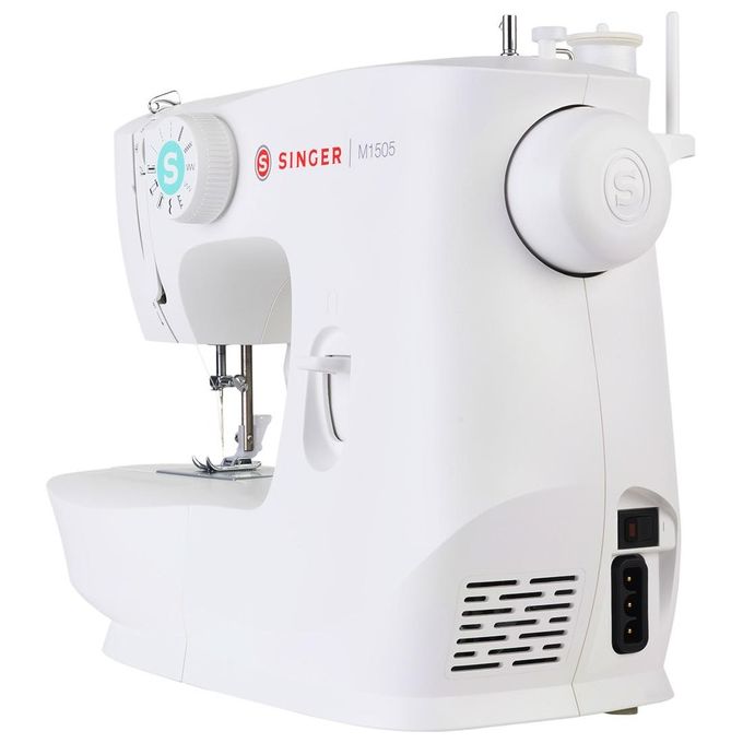 Singer, Macchina da Cucire Elettrica M1505, 6 Punti, Bianco