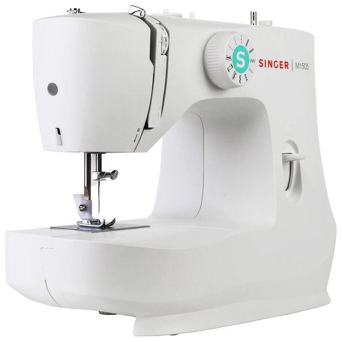 Singer, Macchina da Cucire Elettrica M1505, 6 Punti, Bianco