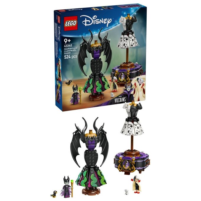 LEGO Disney Classic Abiti di Malefica e Crudelia De Mon