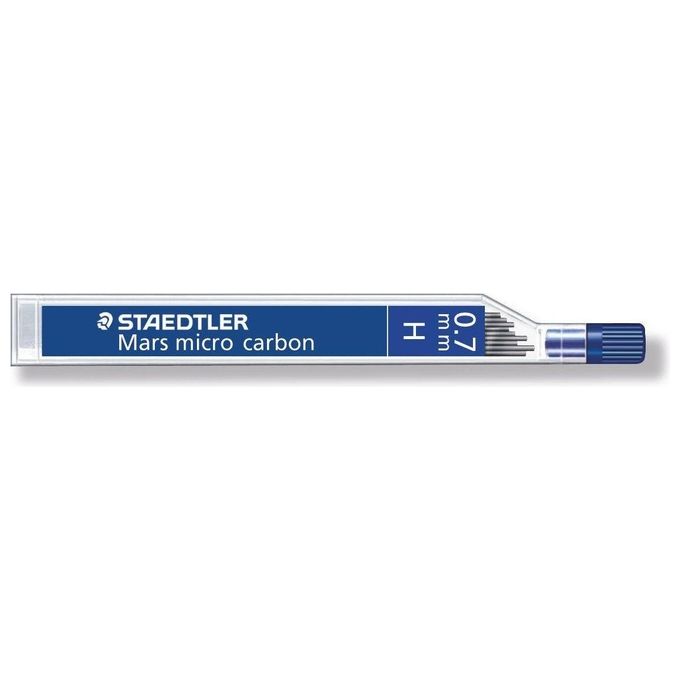 Staedtler Confezione 12 Mine Mars Microcarbon H 07mm