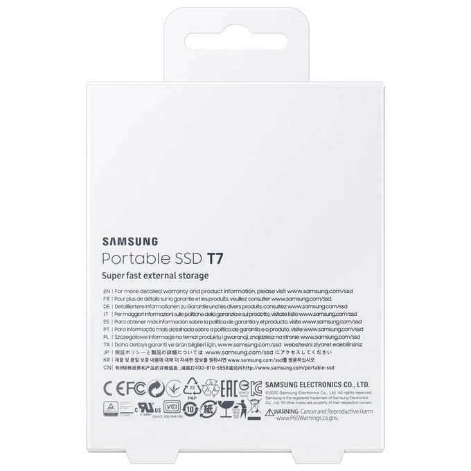 Samsung MU-PC500R Ssd Esterno Portatile 500Gb Rosso